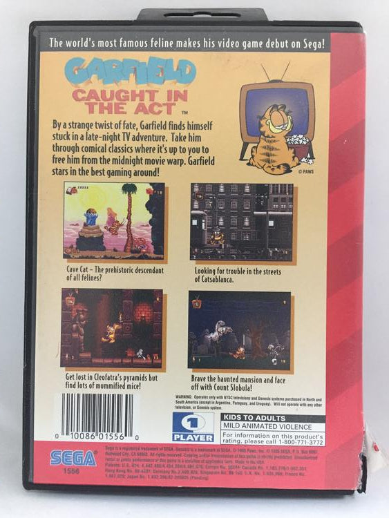 GARFIELD CAUGHT IN THE ACT (WITH BOX)