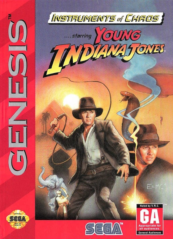 YOUNG INDIANA JONES INSTRUMENT OF CHAOS