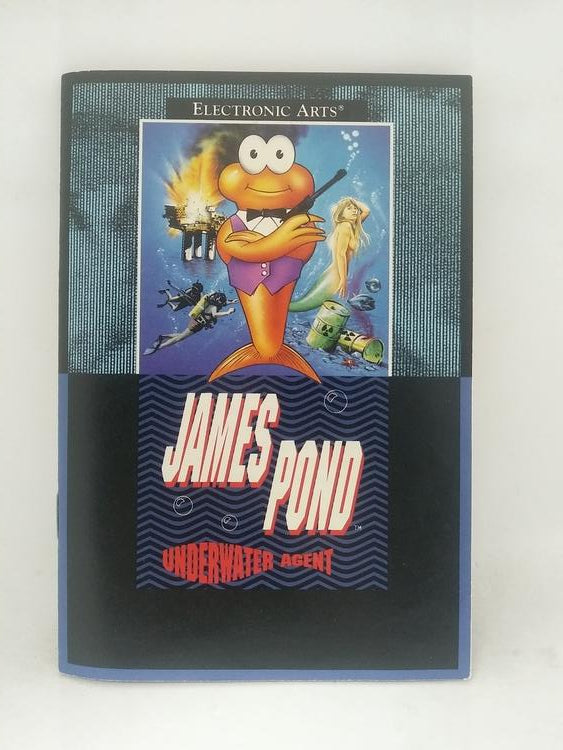 JAMES POND UNDERWATER AGENT (COMPLETE IN BOX)