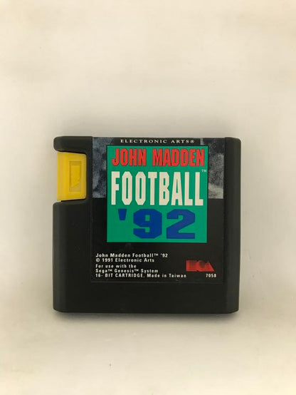 JOHN MADDEN FOOTBALL 92 (WITH BOX) (usagé)