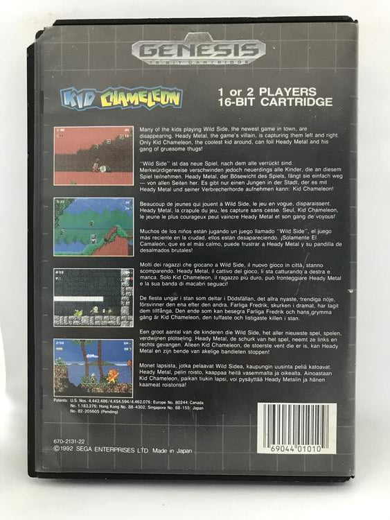 KID CHAMELEON (WITH BOX) (usagé)