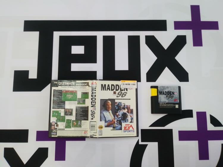 MADDEN NFL 96 (WITH BOX) (usagé)