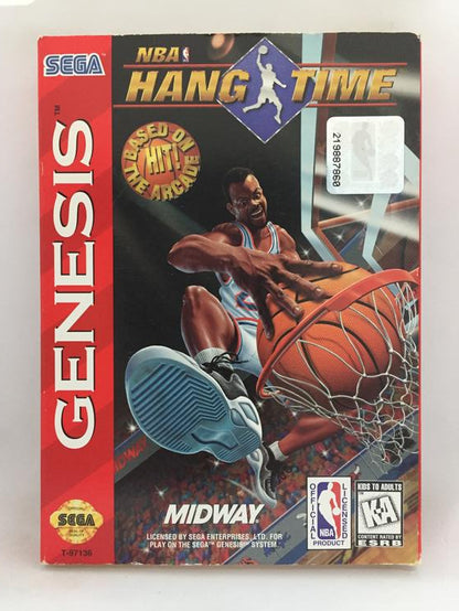NBA HANG TIME CARDBOARD BOX (COMPLETE IN BOX)