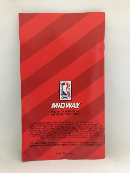 NBA HANG TIME CARDBOARD BOX (COMPLETE IN BOX)