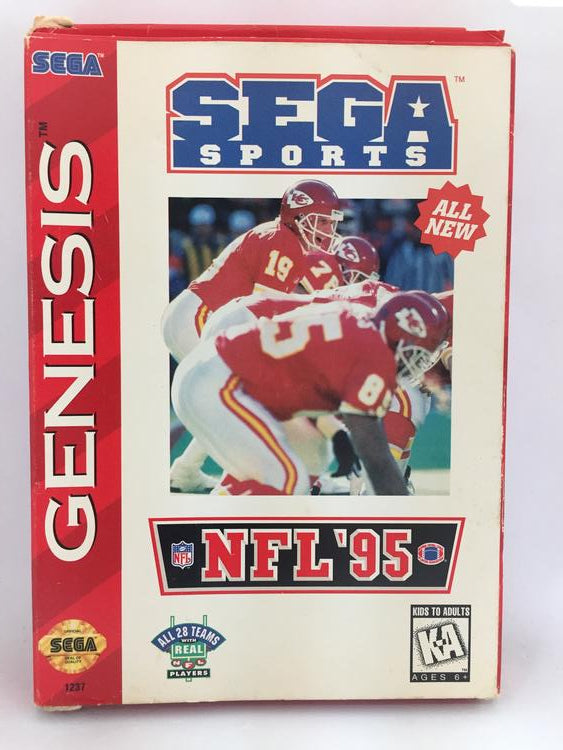 NFL 95 CARDBOARD BOX (COMPLETE IN BOX)