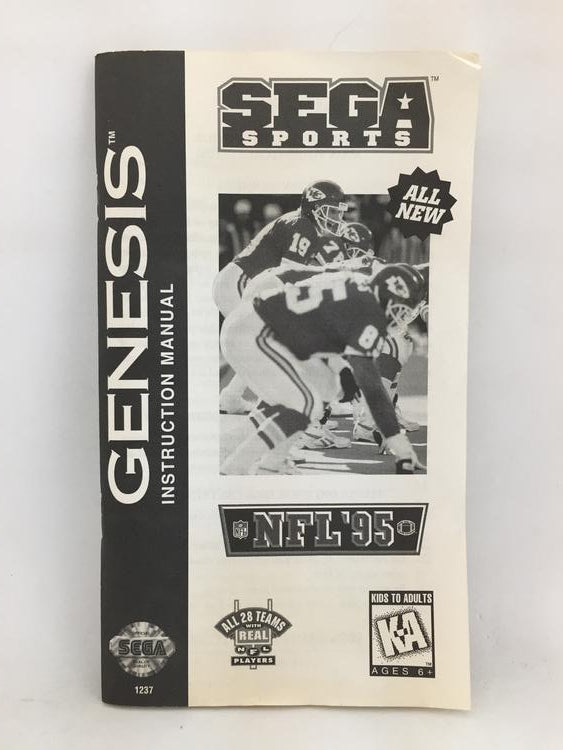 NFL 95 CARDBOARD BOX (COMPLETE IN BOX)