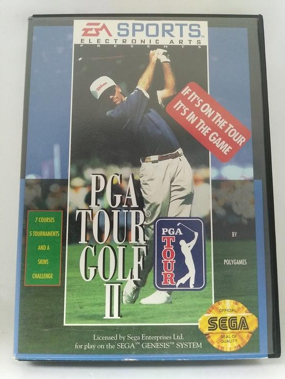 PGA TOUR GOLF II (COMPLETE IN BOX)