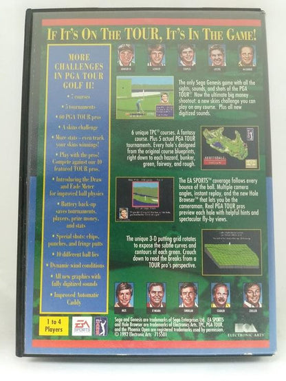 PGA TOUR GOLF II (COMPLETE IN BOX)