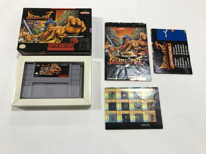 BREATH OF FIRE (COMPLETE IN BOX)