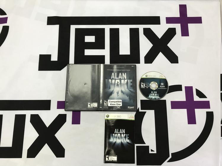 ALAN WAKE LIMITED EDITION FRENCH GAME ONLY (COMPLETE IN BOX)