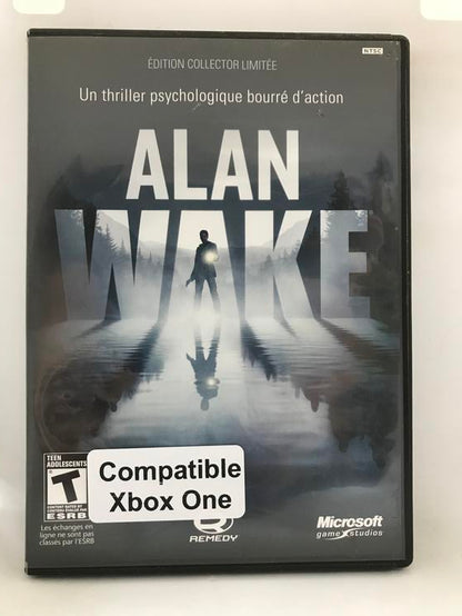ALAN WAKE LIMITED EDITION FRENCH GAME ONLY (COMPLETE IN BOX)