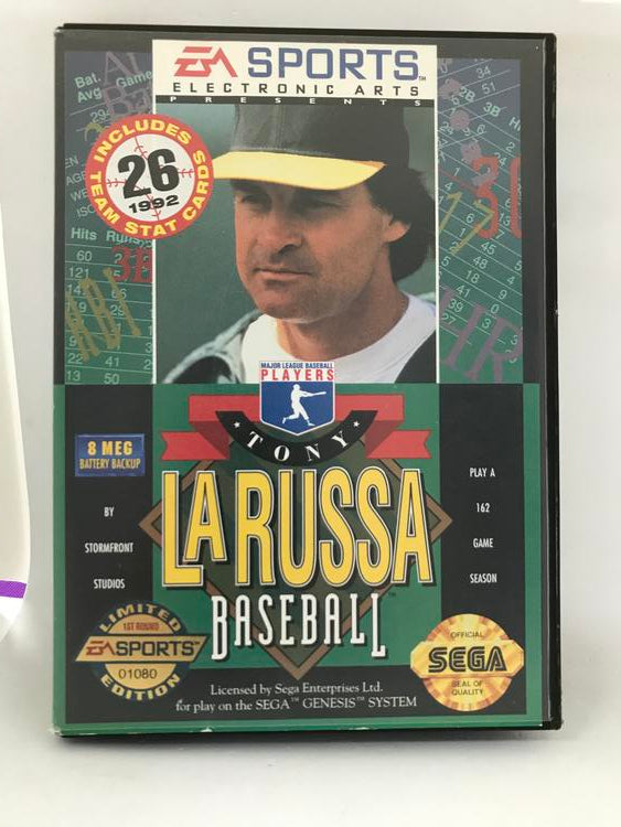 TONY LARUSSA BASEBALL (COMPLETE IN BOX) (usagé)