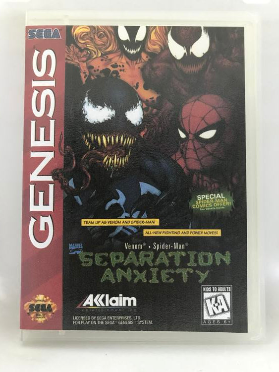 SPIDER-MAN & VENOM SEPARATION ANXIETY