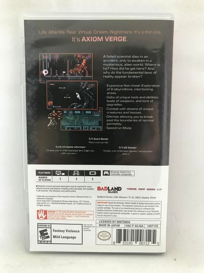 AXIOM VERGE MULTIVERSE EDITION