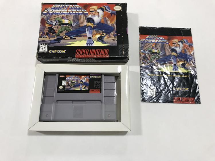 CAPTAIN COMMANDO (COMPLETE IN BOX)