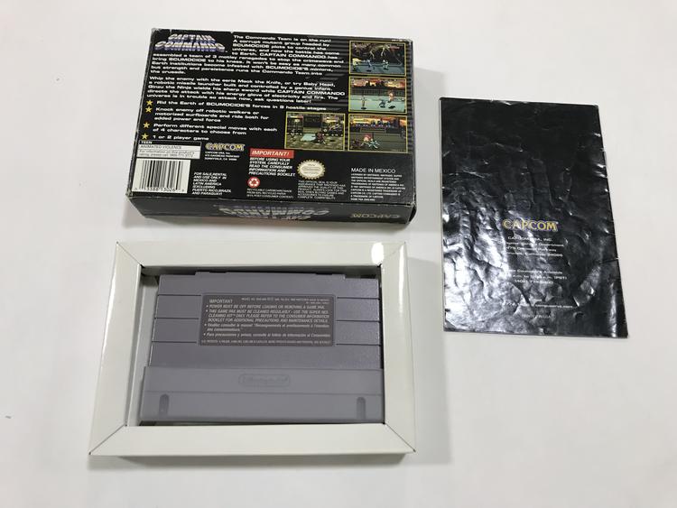 CAPTAIN COMMANDO (COMPLETE IN BOX)