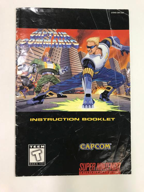 CAPTAIN COMMANDO (COMPLETE IN BOX)