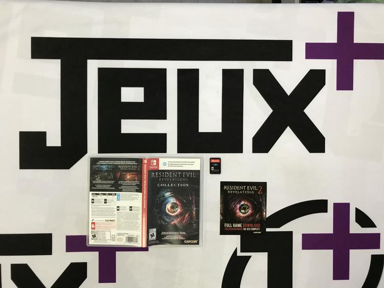 RESIDENT EVIL REVELATIONS COLLECTION (RESIDENT EVIL REVELATION 2 NOT INCLUDED) (usagé)