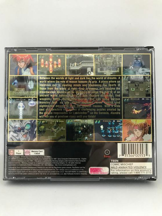 ALUNDRA (COMPLETE IN BOX)