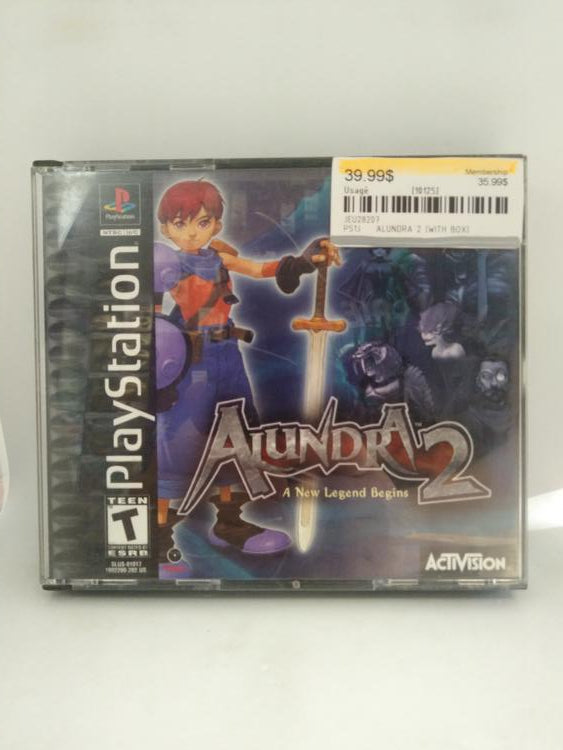 ALUNDRA 2 (WITH BOX)