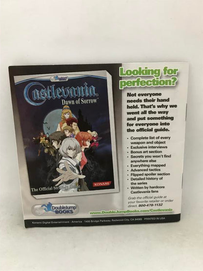 CASTLEVANIA DAWN OF SORROW (COMPLETE IN BOX)