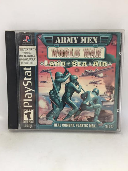 ARMY MEN WORLD WAR LAND SEA AIR (COMPLETE IN BOX)
