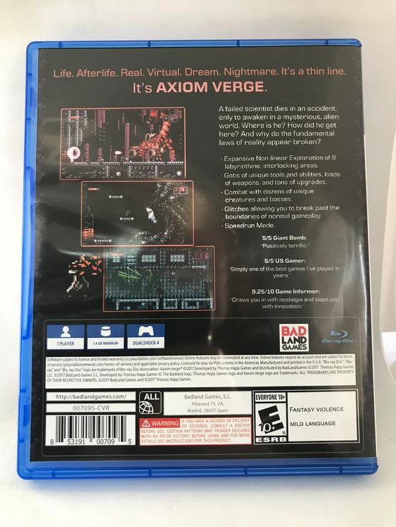 AXIOM VERGE