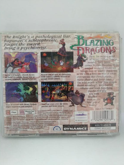 BLAZING DRAGONS (COMPLETE IN BOX)