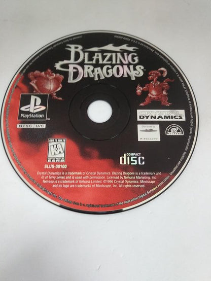 BLAZING DRAGONS (COMPLETE IN BOX)