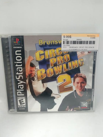 BRUNSWICK CIRCUIT PRO BOWLING 2 (COMPLETE IN BOX)