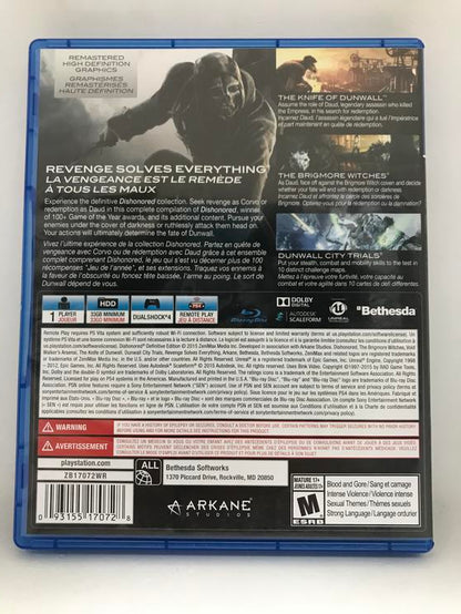 DISHONORED DEFINITIVE EDITION