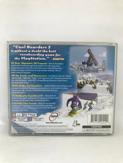COOL BOARDERS 3 GREATEST HITS (COMPLETE IN BOX)