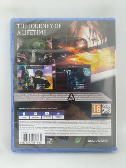FINAL FANTASY VIII REMASTERED PAL EDITION