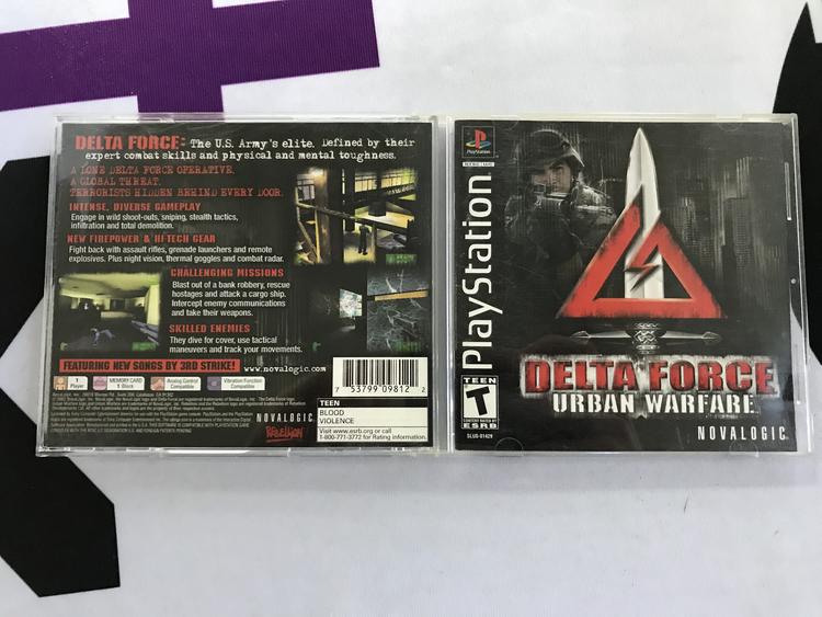 DELTA FORCE URBAN WARFARE (COMPLETE IN BOX)