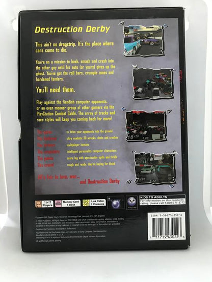 DESTRUCTION DERBY LONGBOX (COMPLETE IN BOX)