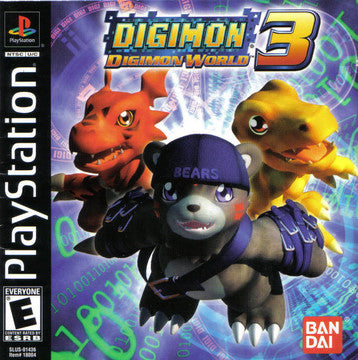 DIGIMON WORLD 3 (WITH BOX / NO MANUAL)