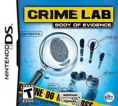 CRIME LAB BODY OF EVIDENCE