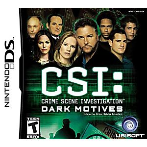 CSI DARK MOTIVES (COMPLETE IN BOX)