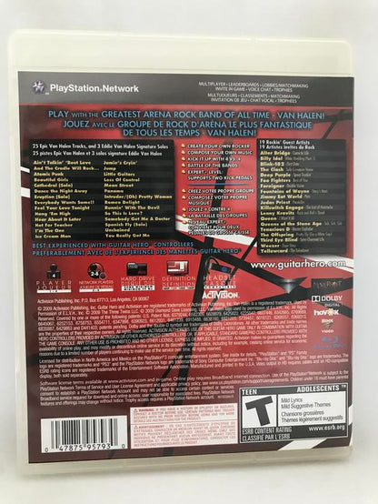 GUITAR HERO VAN HALEN (COMPLETE IN BOX) (usagé)