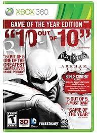 BATMAN ARKHAM CITY GAME OF THE YEAR (COMPLETE IN BOX)