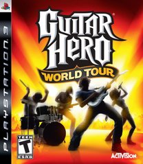 GUITAR HERO WORLD TOUR GAME ONLY (COMPLETE IN BOX)