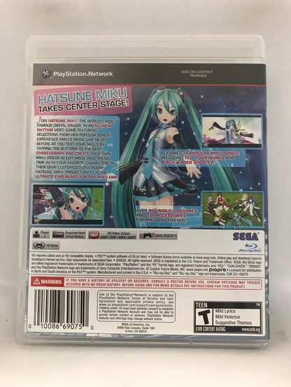 HATSUNE MIKU PROJECT DIVA F (COMPLETE IN BOX) (usagé)