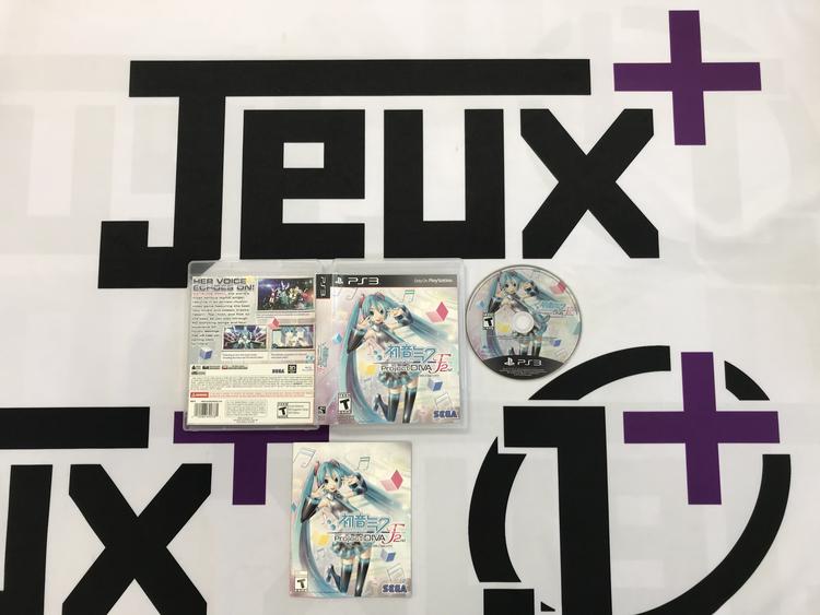 HATSUNE MIKU PROJECT DIVA F 2ND (COMPLETE IN BOX)