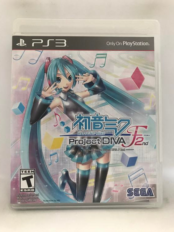 HATSUNE MIKU PROJECT DIVA F 2ND (COMPLETE IN BOX)