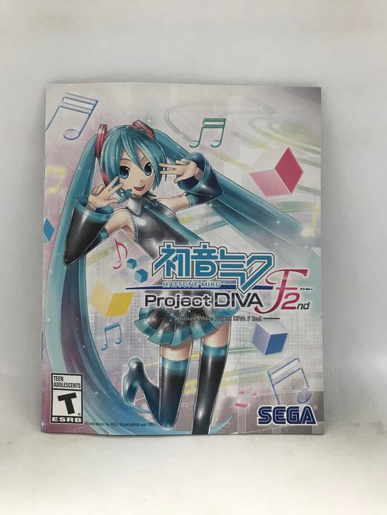 HATSUNE MIKU PROJECT DIVA F 2ND (COMPLETE IN BOX)
