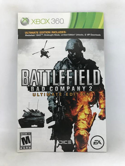 BATTLEFIELD BAD COMPANY 2 ULTIMATE EDITION (COMPLETE IN BOX)