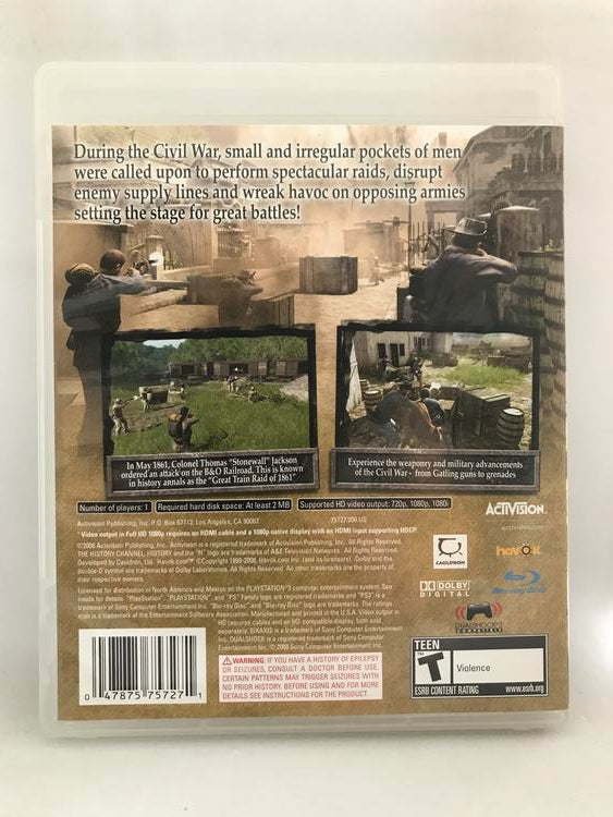 HISTORY CHANNEL CIVIL WAR SECRET MISSIONS (COMPLETE IN BOX)