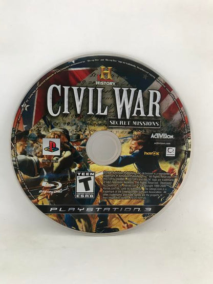 HISTORY CHANNEL CIVIL WAR SECRET MISSIONS (COMPLETE IN BOX)