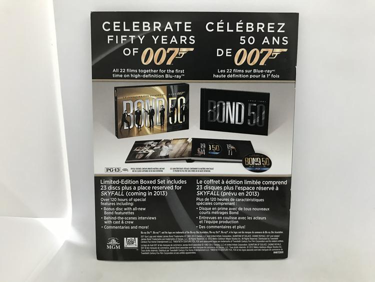 007 JAMES BOND LEGENDS (COMPLETE IN BOX)